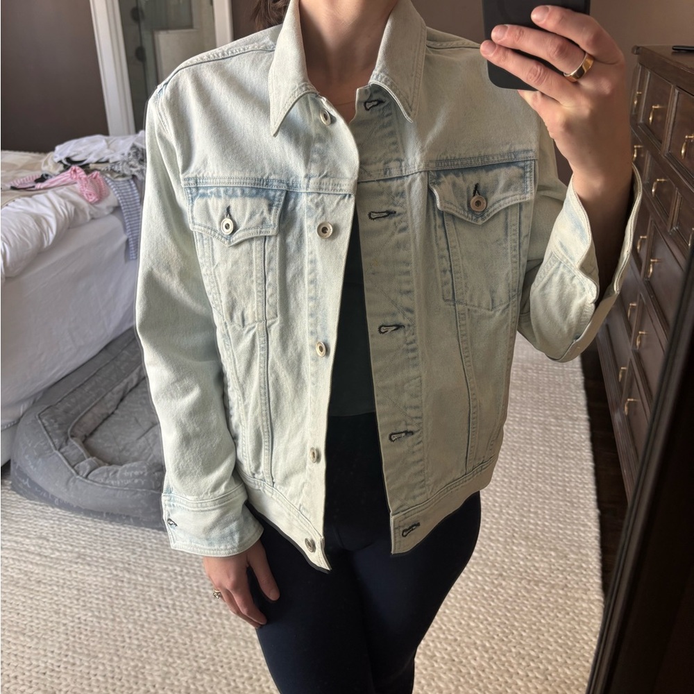 Rag & Bone Blue Jean Jacket Classic Denim Style